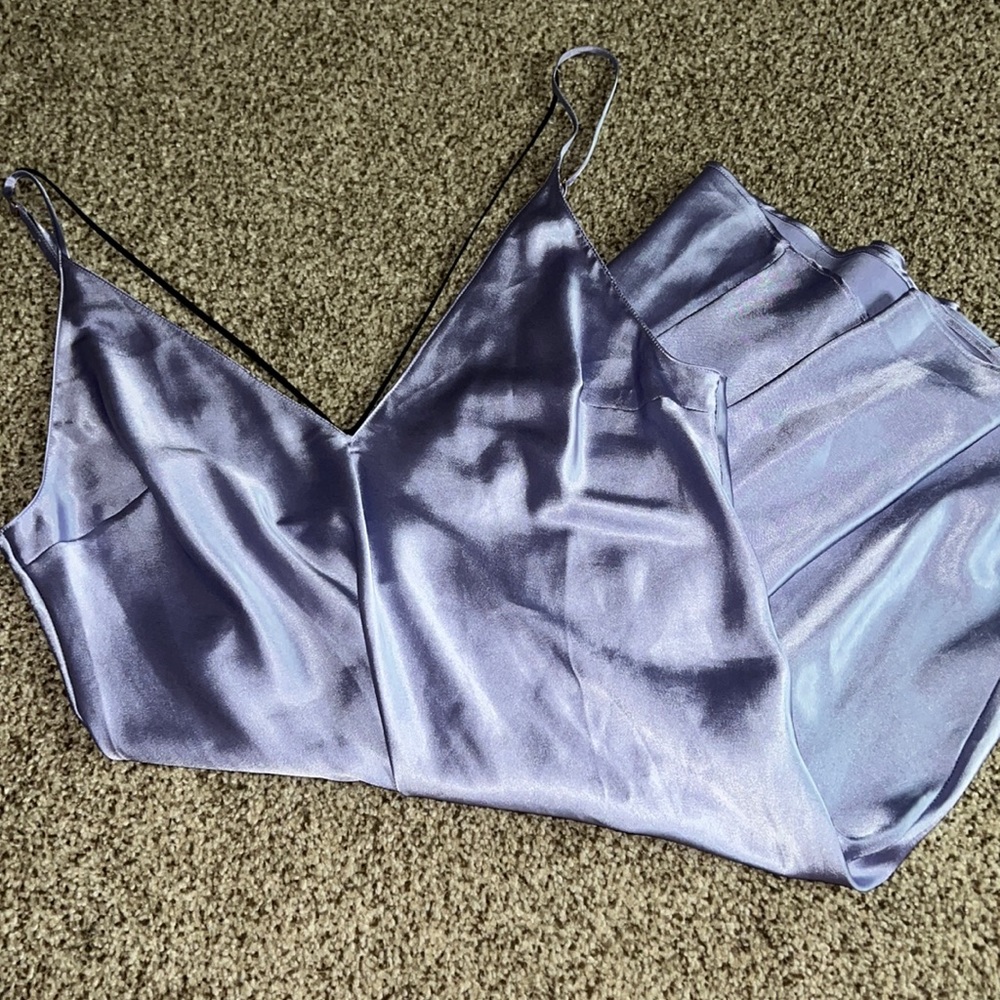 Victoria’s secret silk slip on lingerie
